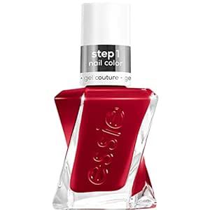 essie Gel Couture Longwear Nail Polish, Burgundy Red, Bubbles Only, 0.46 Ounce
