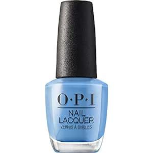 OPI Nail Lacquer, Rich Girls & Po-Boys, Blue Nail Polish, New Orleans Collection, 0.5 fl oz